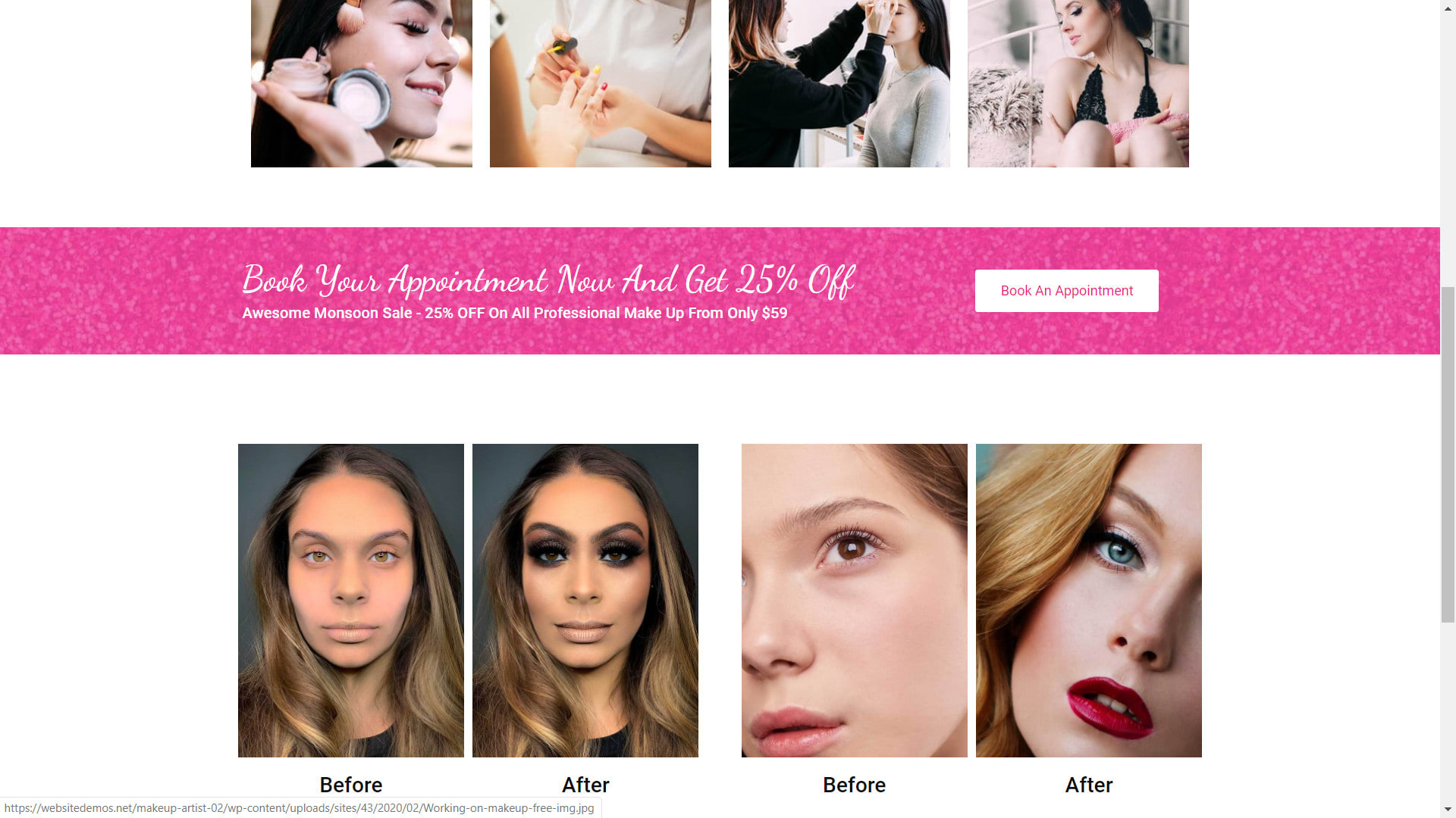 Best Makeup Artist site Design Saubhaya Makeup