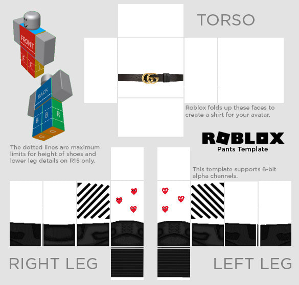 how to make a custom clothing template roblox
