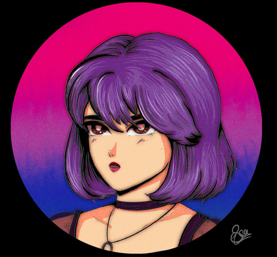 Early 80s/90s anime icon of my OC, Leaffeather! (art by me) : r