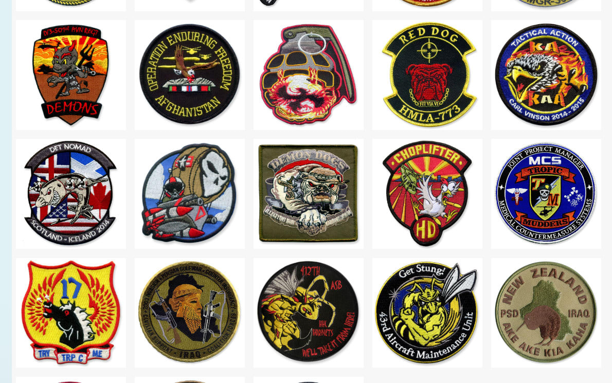 Custom Airsoft Patches for Teams