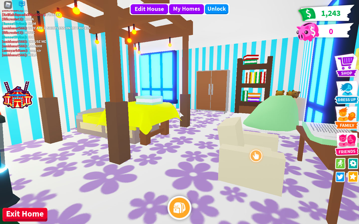 Decorate Your House In Adopt Me Roblox By Glorianneganda - shirtless roblox