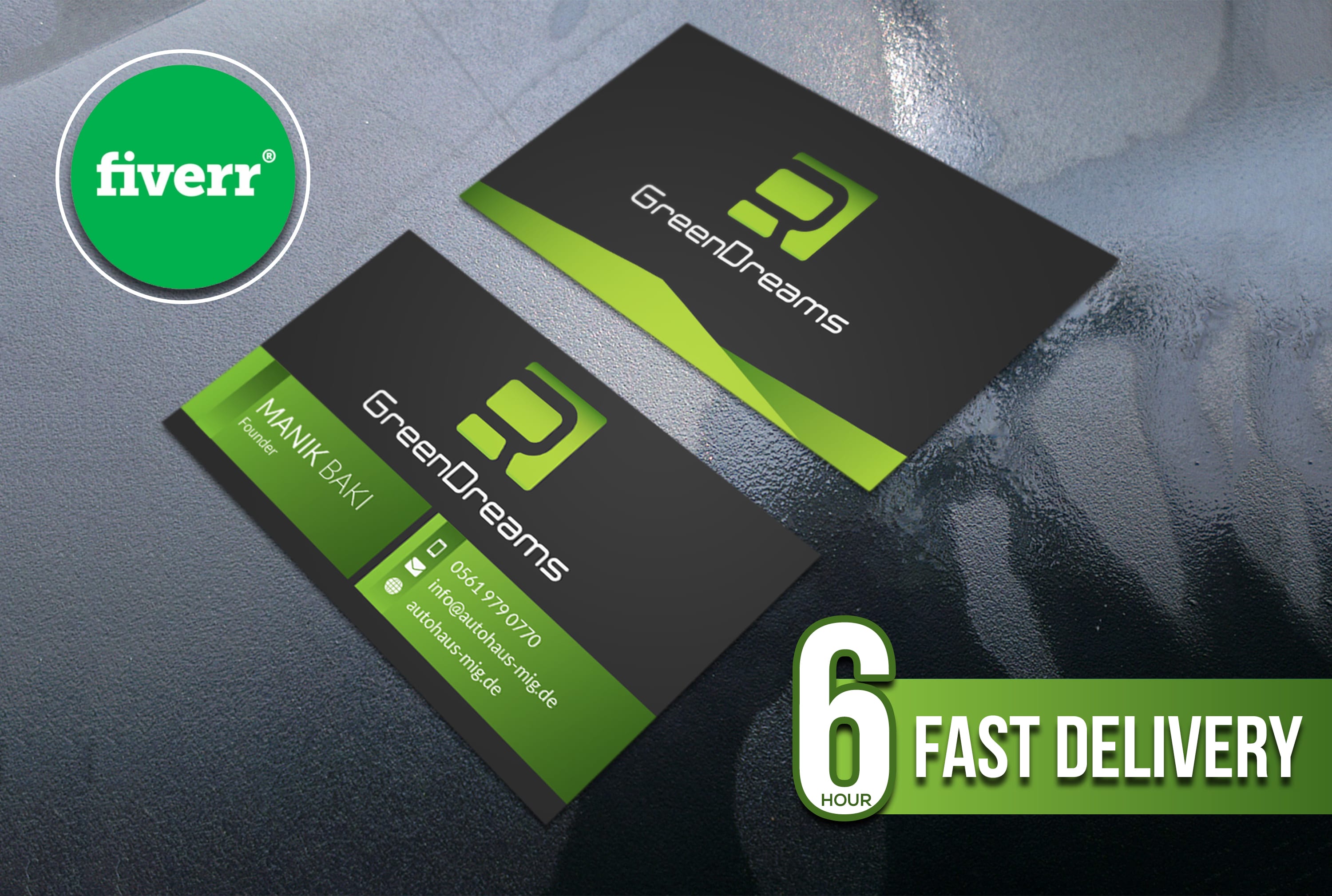 Design Professional Business Cards By Russel49