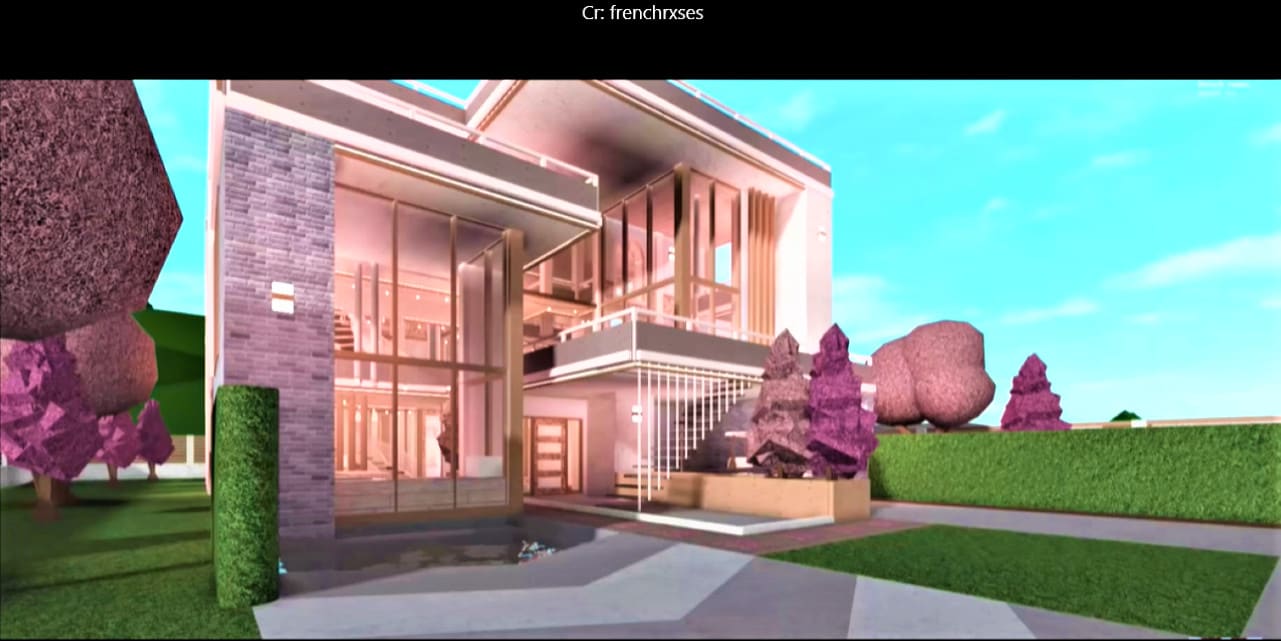 Build Exact Copies Of Roblox Houses From Any Youtuber By Richmoney12317 - frenchrxses roblox bloxburg