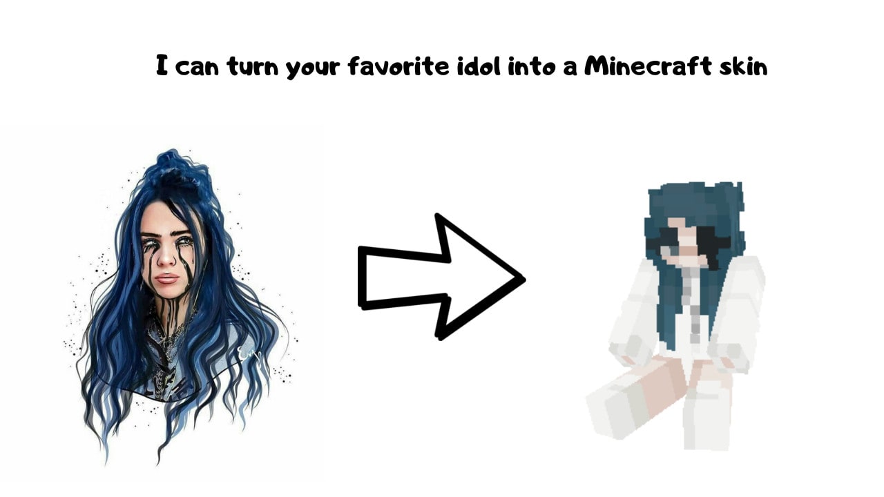 so i asked an AI to make me a minecraft skin : r/MinecraftMemes