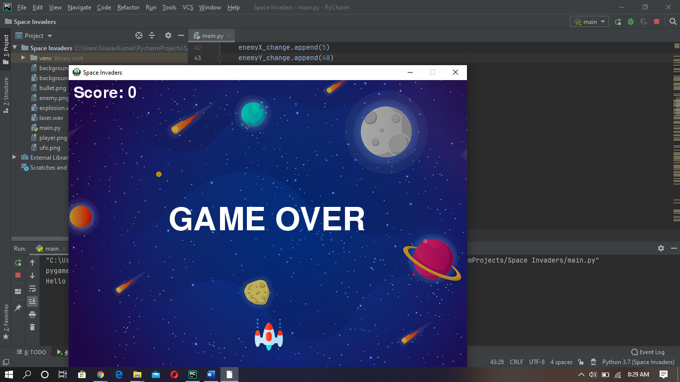 Help you make great 2d games in python using pygame by Gouravkumar1609 |  Fiverr