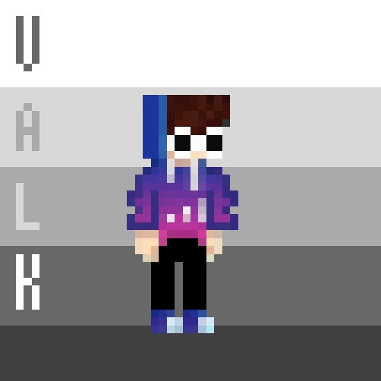 Make your minecraft skin as a pixelart pfp by Twhyam