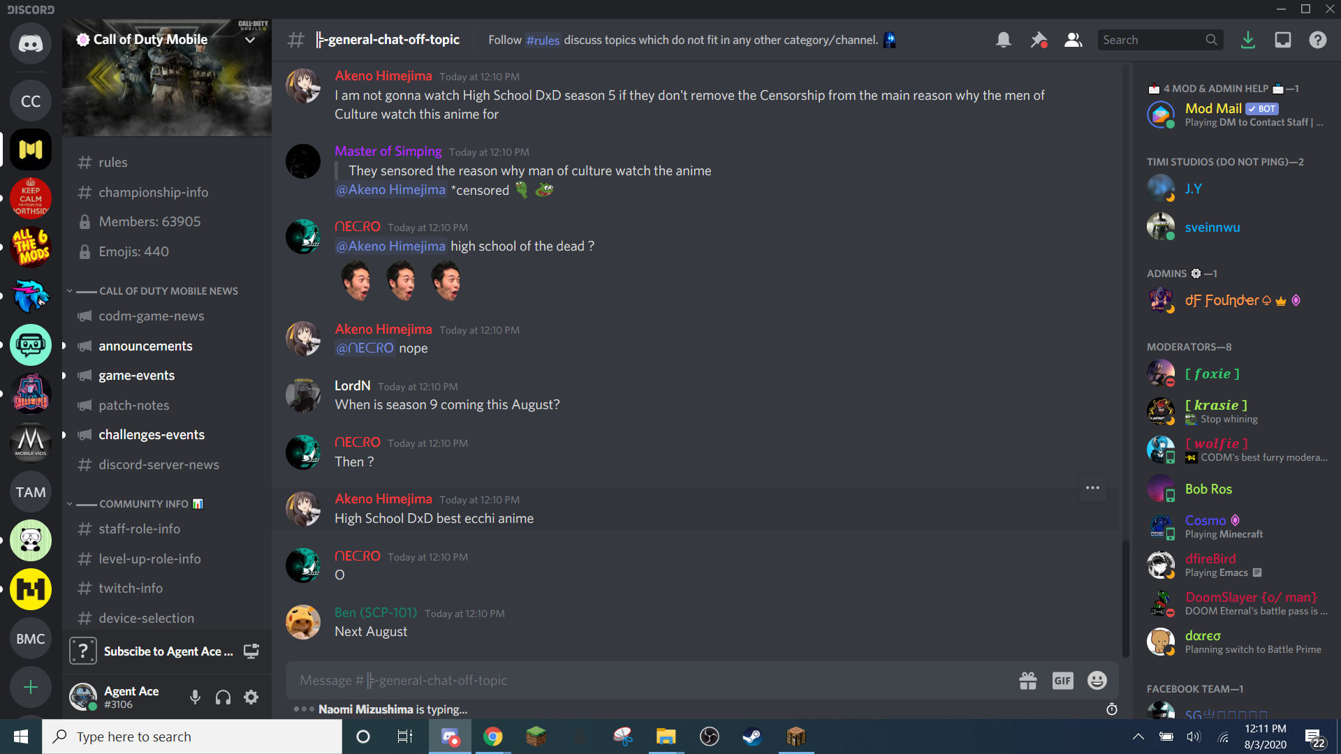 Public Discord Servers tagged with Call Of Duty