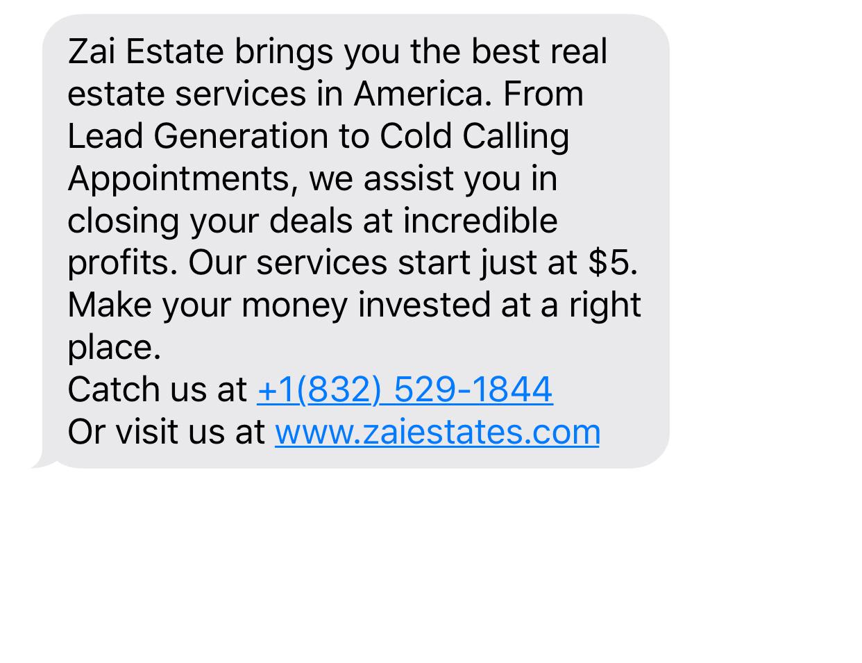 SMS Marketing for Real Estate
