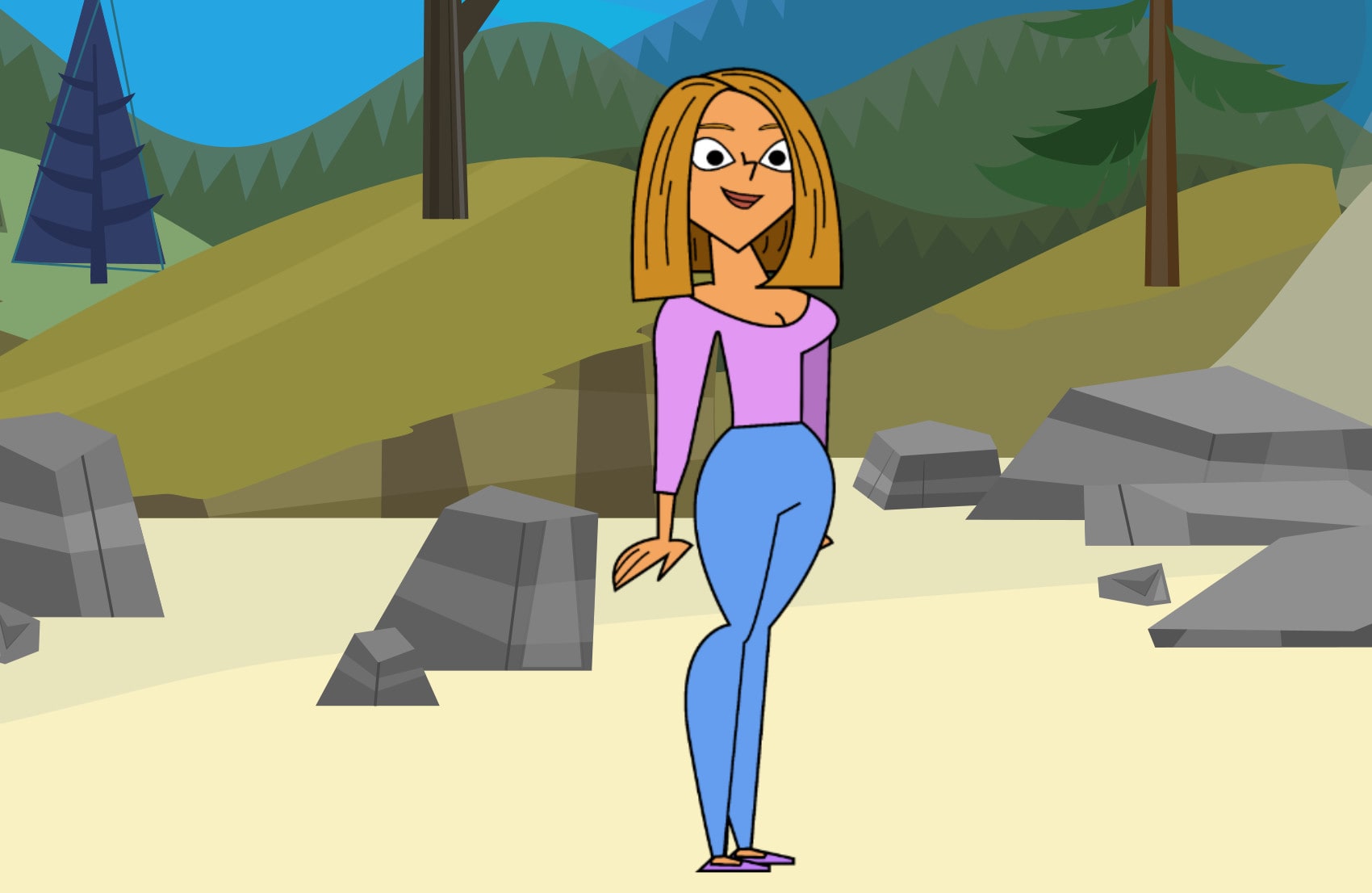 Draw you in total drama character a tutto reality by Matty2701 | Fiverr