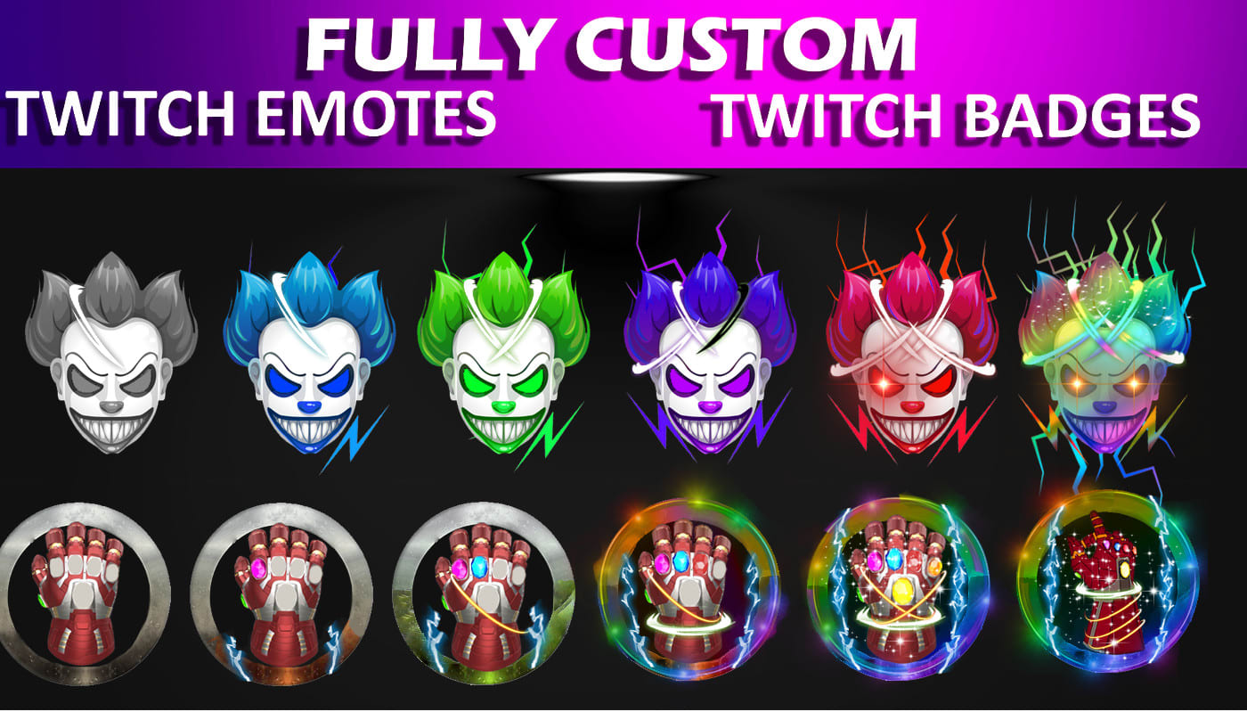 500+ Free & Premium Twitch Badges