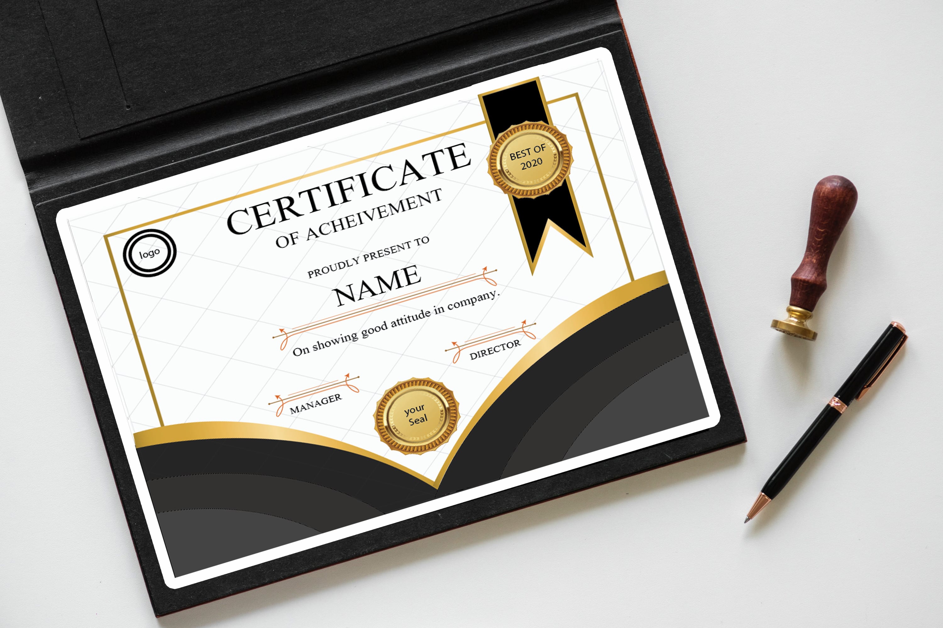 computer institute certificate design