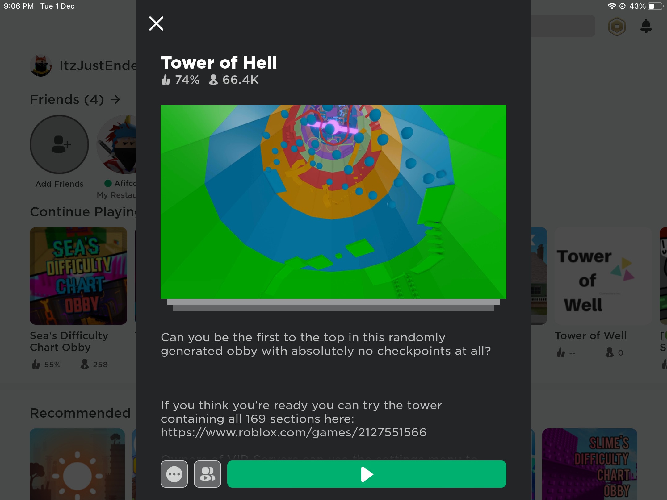 Coach You In Tower Of Hell Roblox By Unknowuser722 Fiverr - custom roblox checkpoints