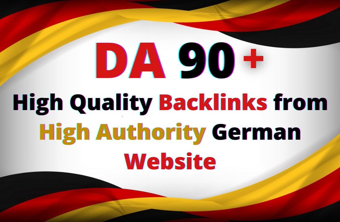 provide high quality dofollow german backlinks from high authority da 90 sites