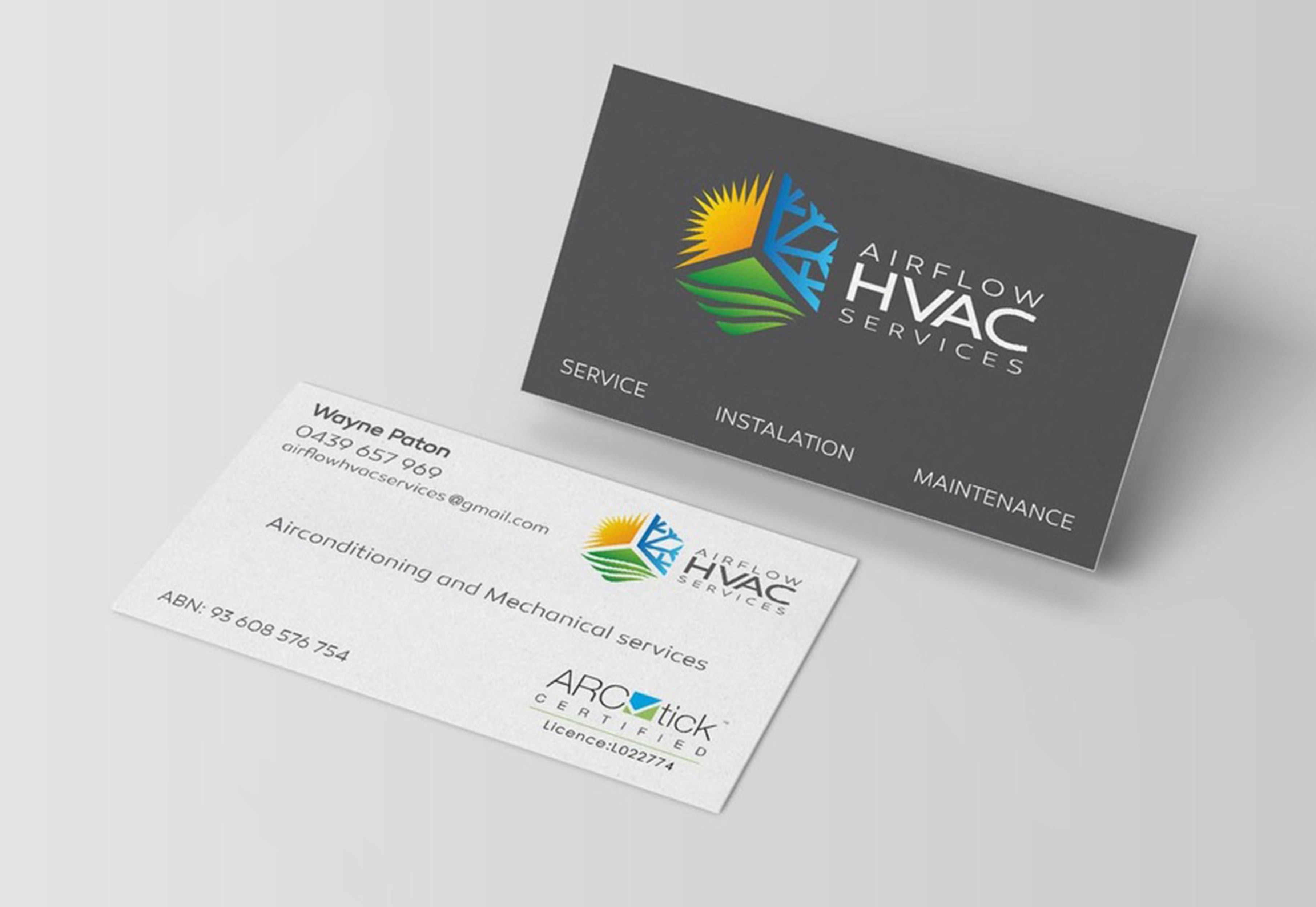 Design handyman, plumbing, hvac business card by Lambo_design  Fiverr Regarding Hvac Business Card Template