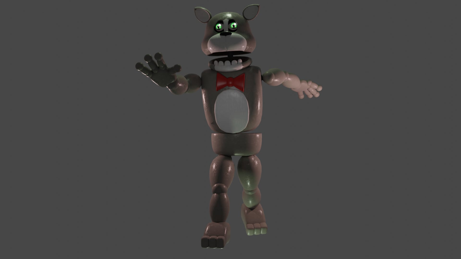 Model a fnaf fan character for you in blender 3d by Fvr235 Fiverr