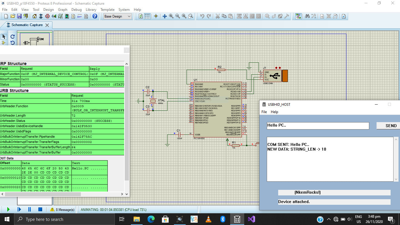 proteus for mplab x ide not working