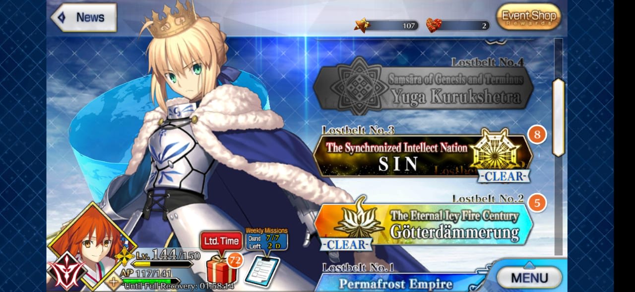 Do Farm For You In Fate Grand Order Na By Gillskadi Fiverr