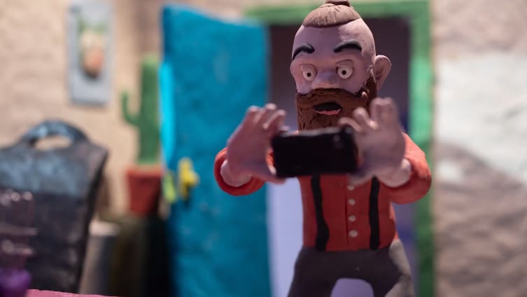 create a professional claymation stop motion animation