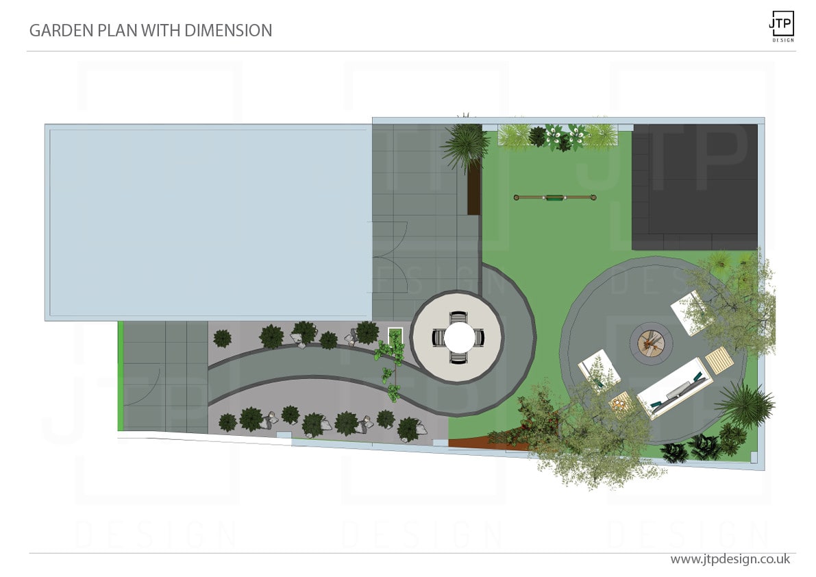 sketchup garden design