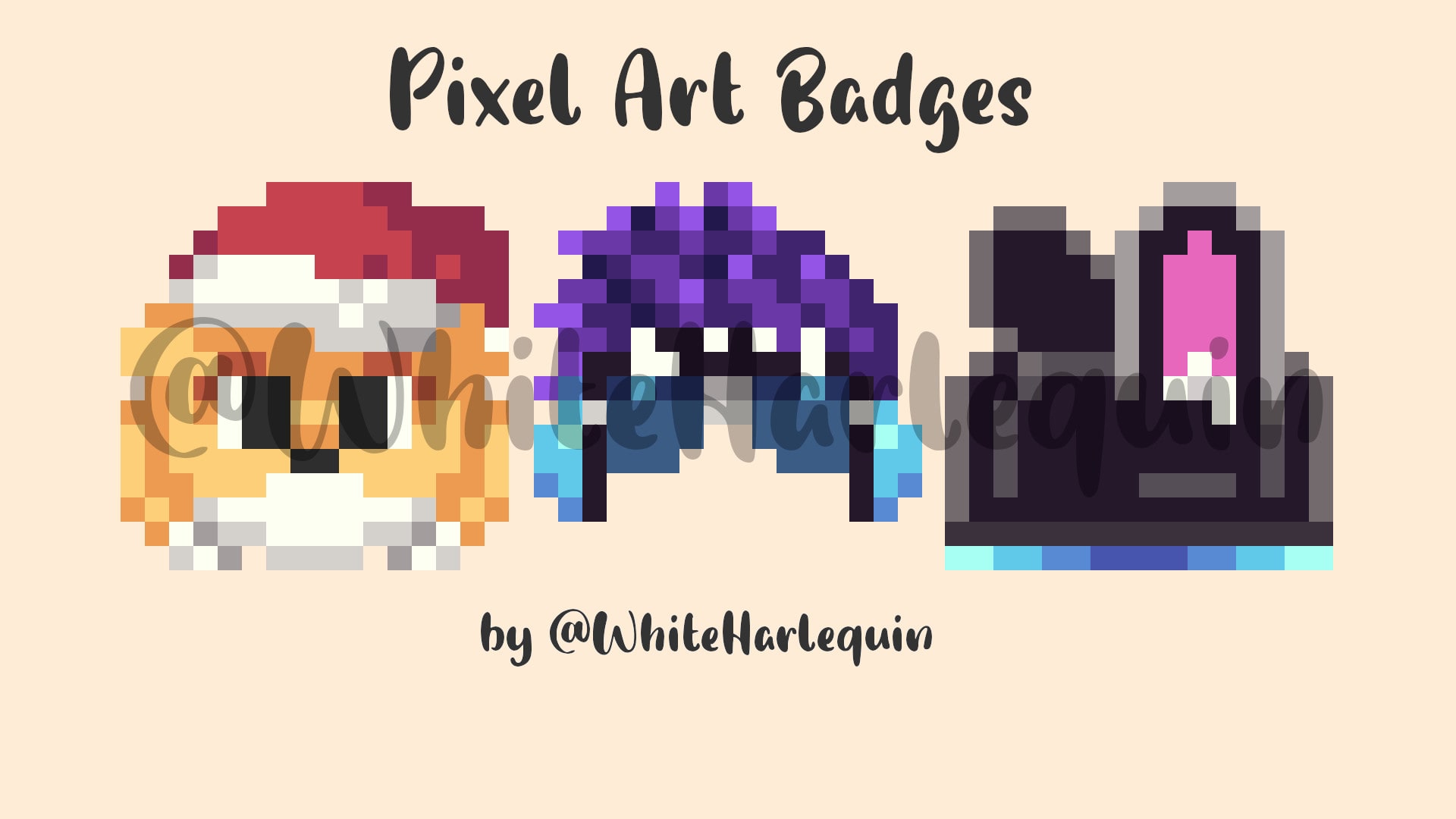 Badge VIP - Pixel Art - Art Haven