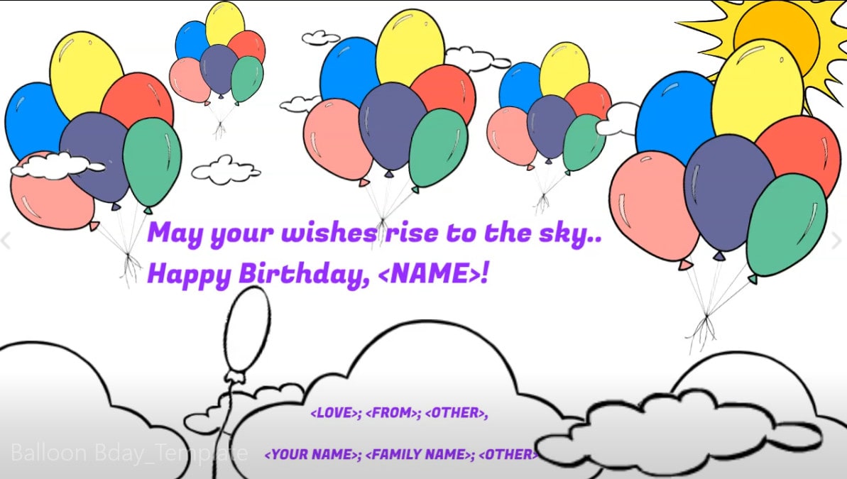 Create doodly animated birthday card with name by Craftedbynick | Fiverr