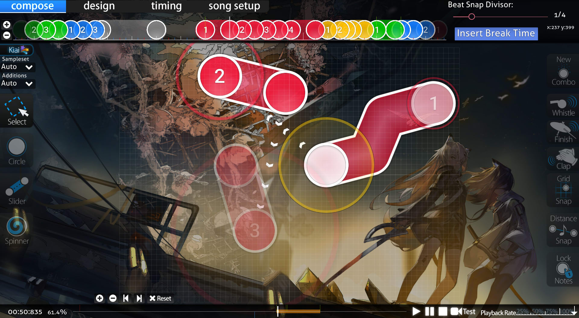 Create osu beatmaps for you by Acx2910