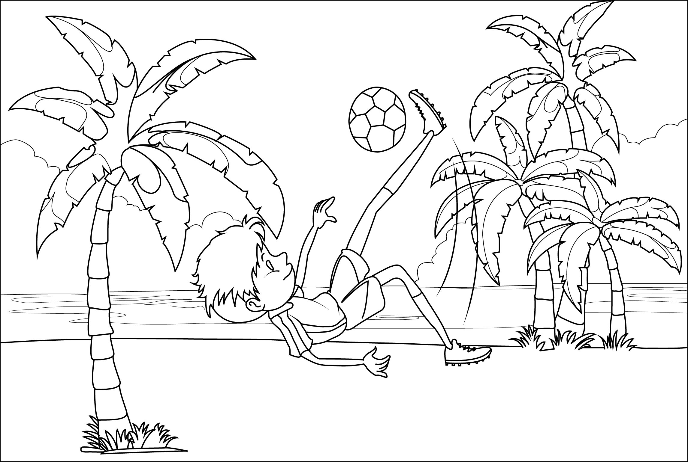 Rahadmolla: I will draw line art coloring book page for children for $5 on  fiverr.com