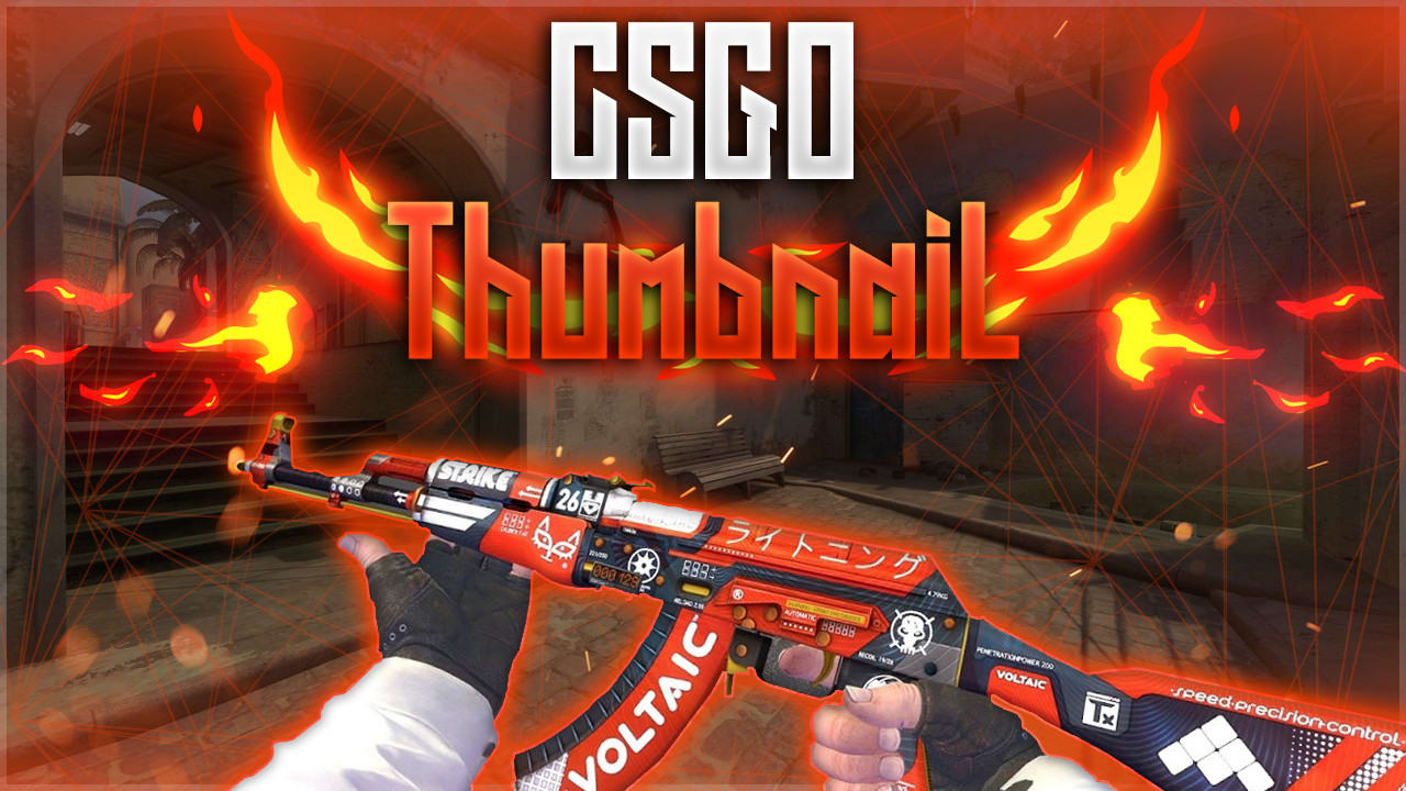 design a csgo thumbnail or wallpaper