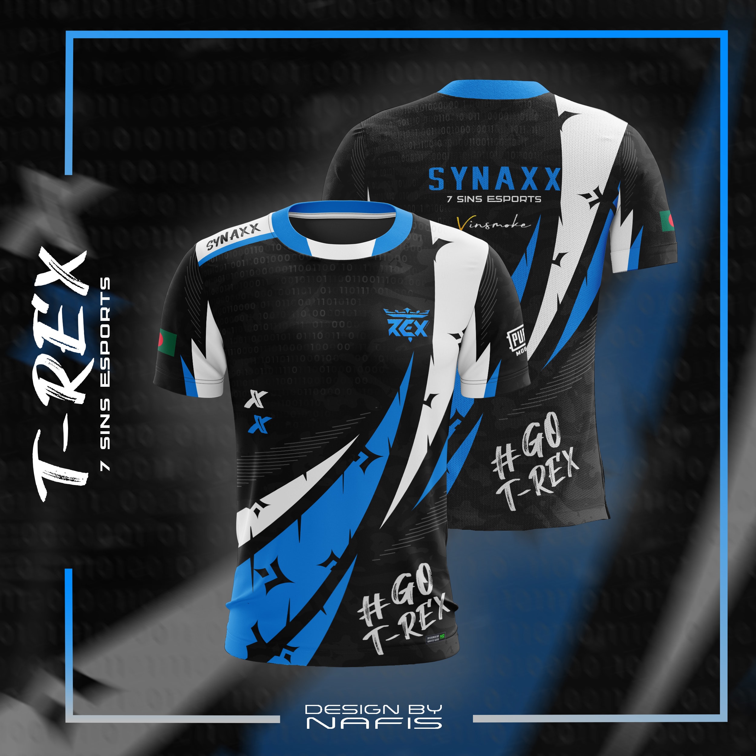 Design unique jersey for esports, soccer, etc by Nafisssss