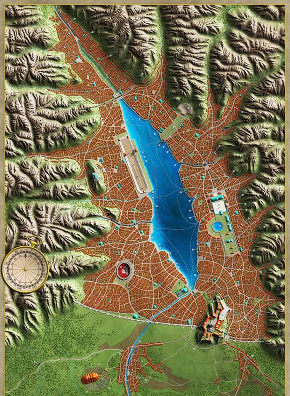 Jtallex on X: City map #Roblox #RobloxDev