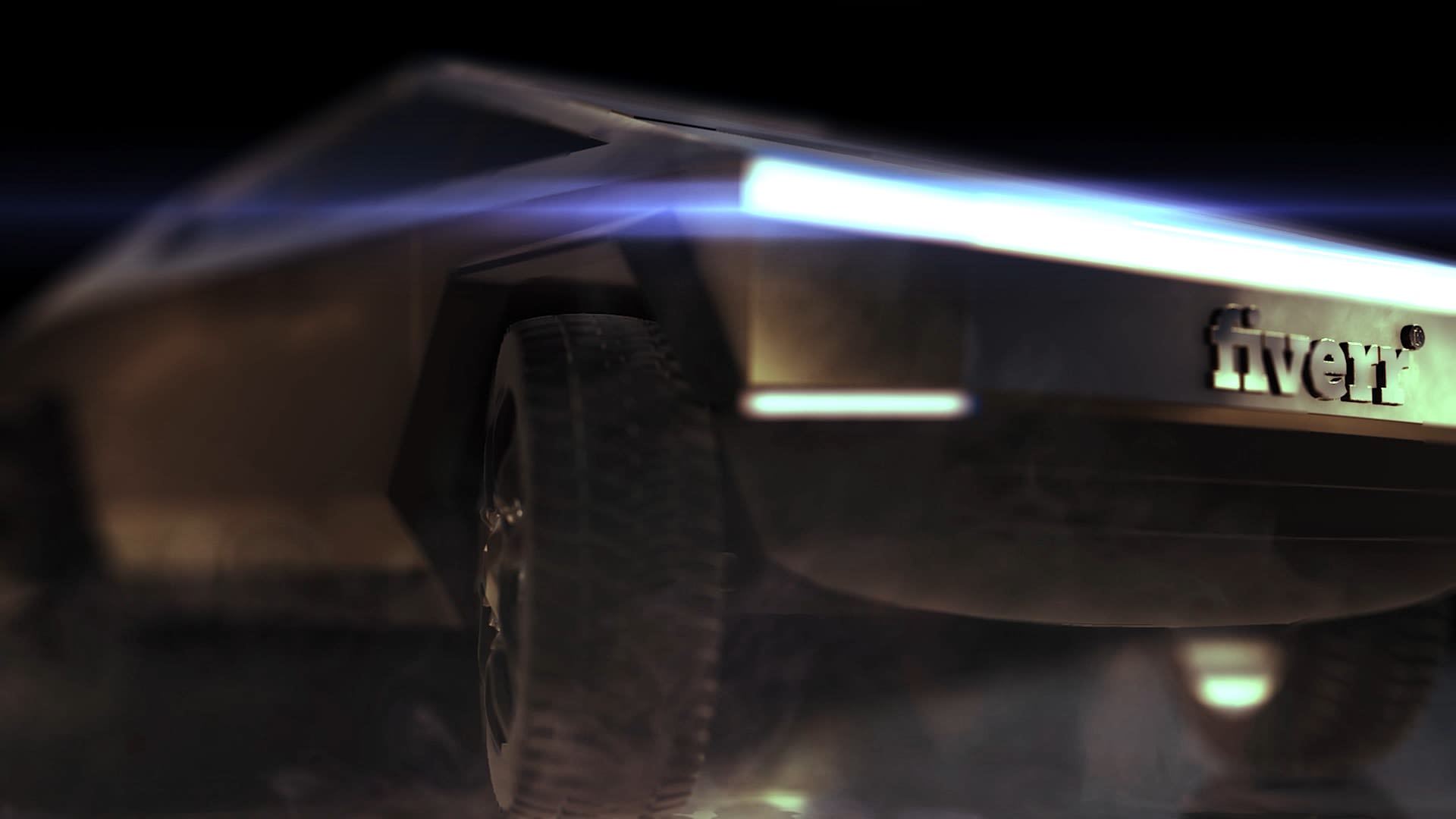 Make cybertruck logo and other amazing car animation by Freshjive | Fiverr, image size:1920x1080