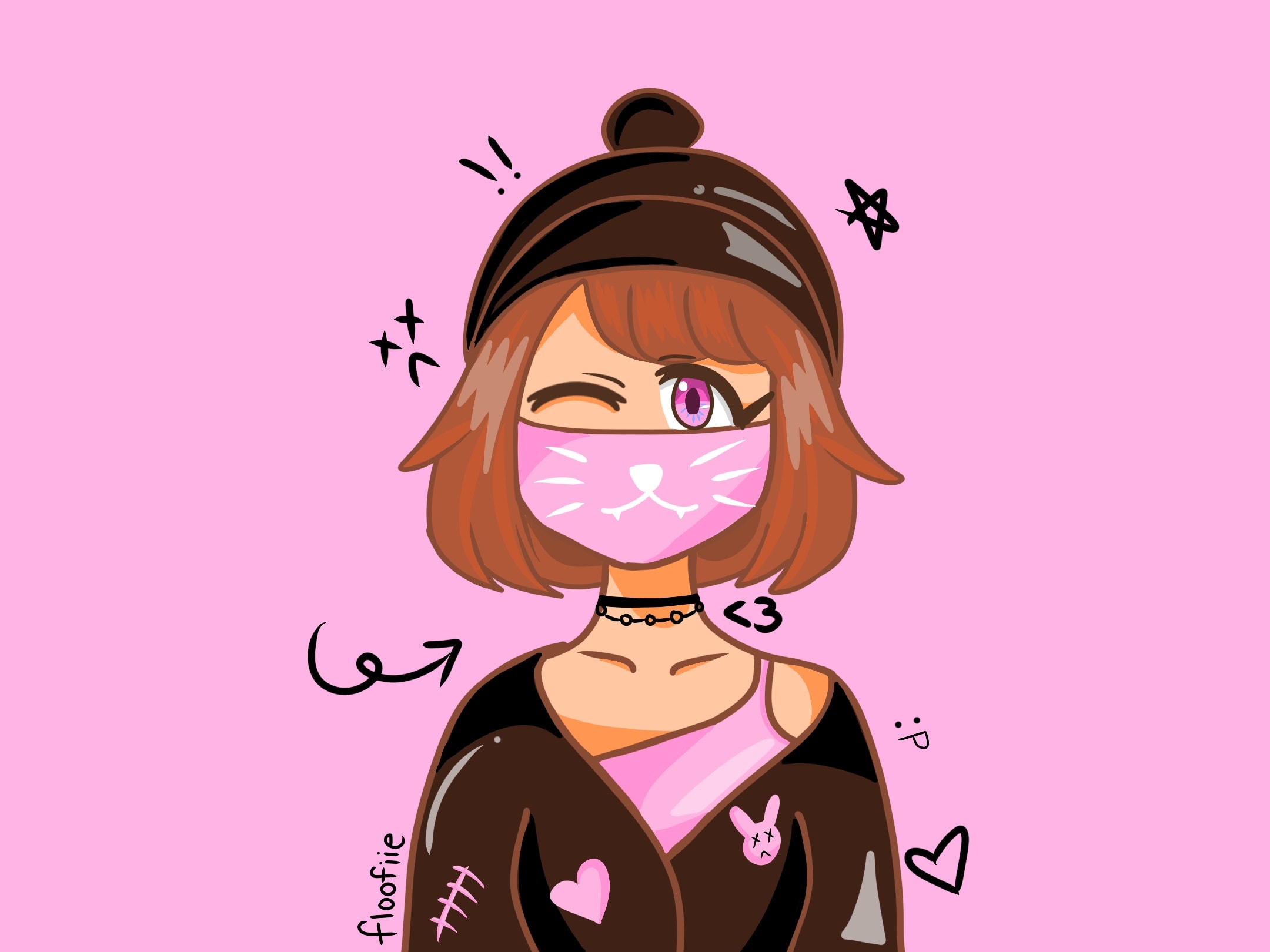 Draw your roblox avatar in my anime art style by Crystal_space