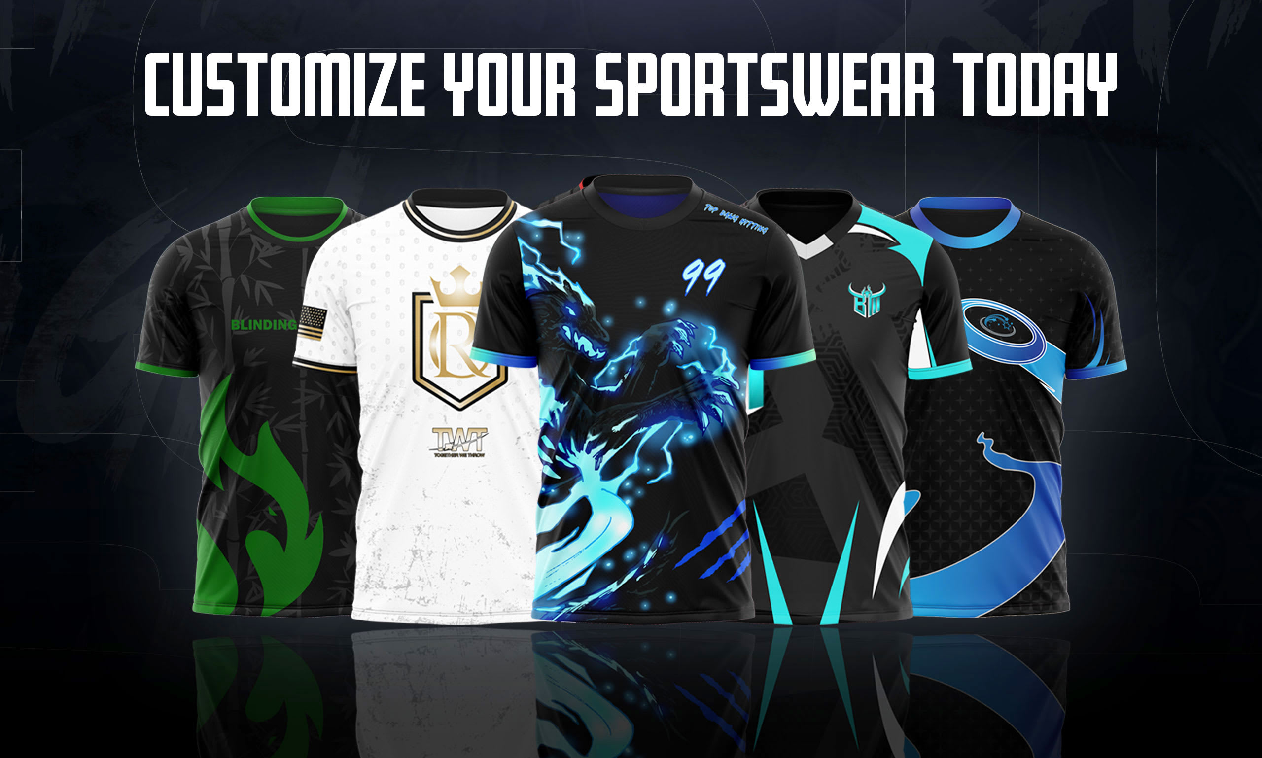 Kaos Jersey Design Baju Gamers Create Your Sports Or Gaming Own