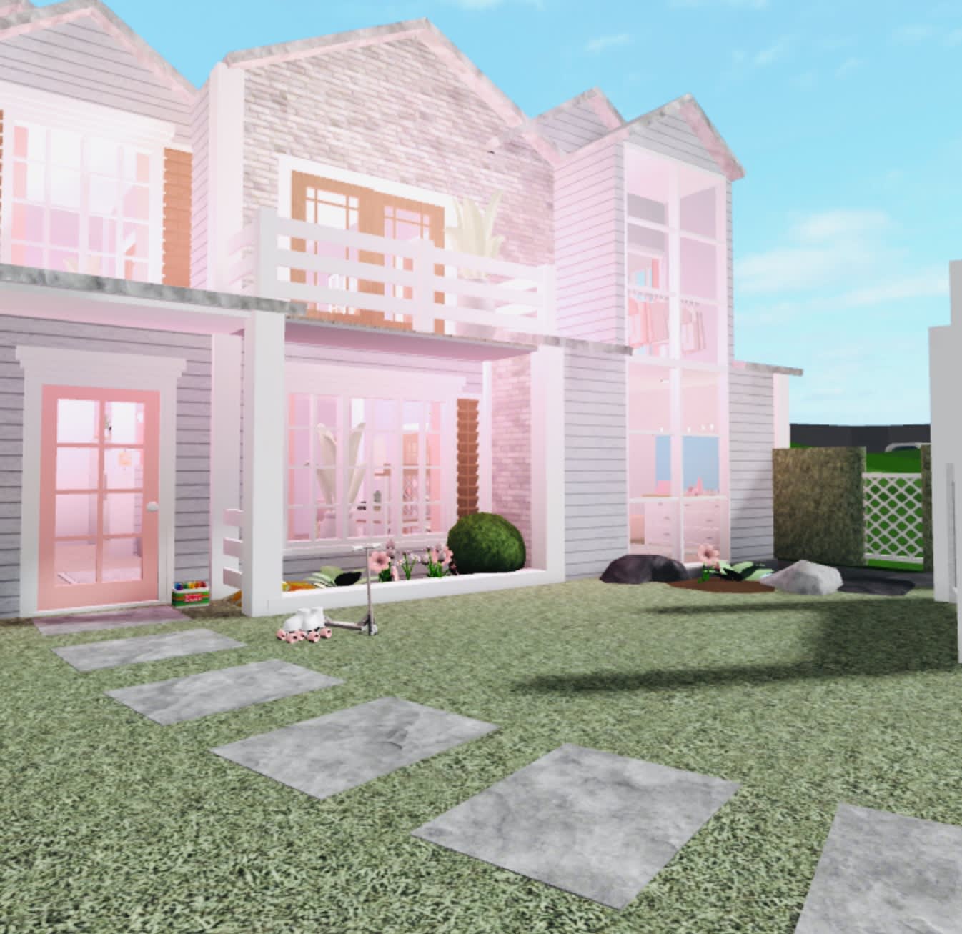 10 Bloxburg<blush things ideas  unique house design, bloxburg