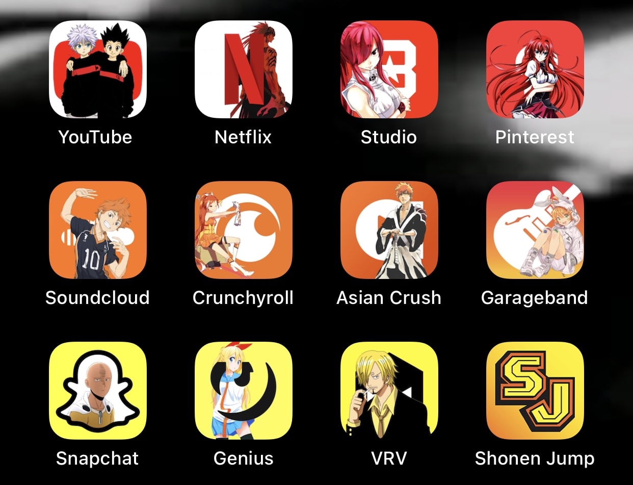 Anime App Png Snapchat Icon - free transparent png images - pngaaa.com