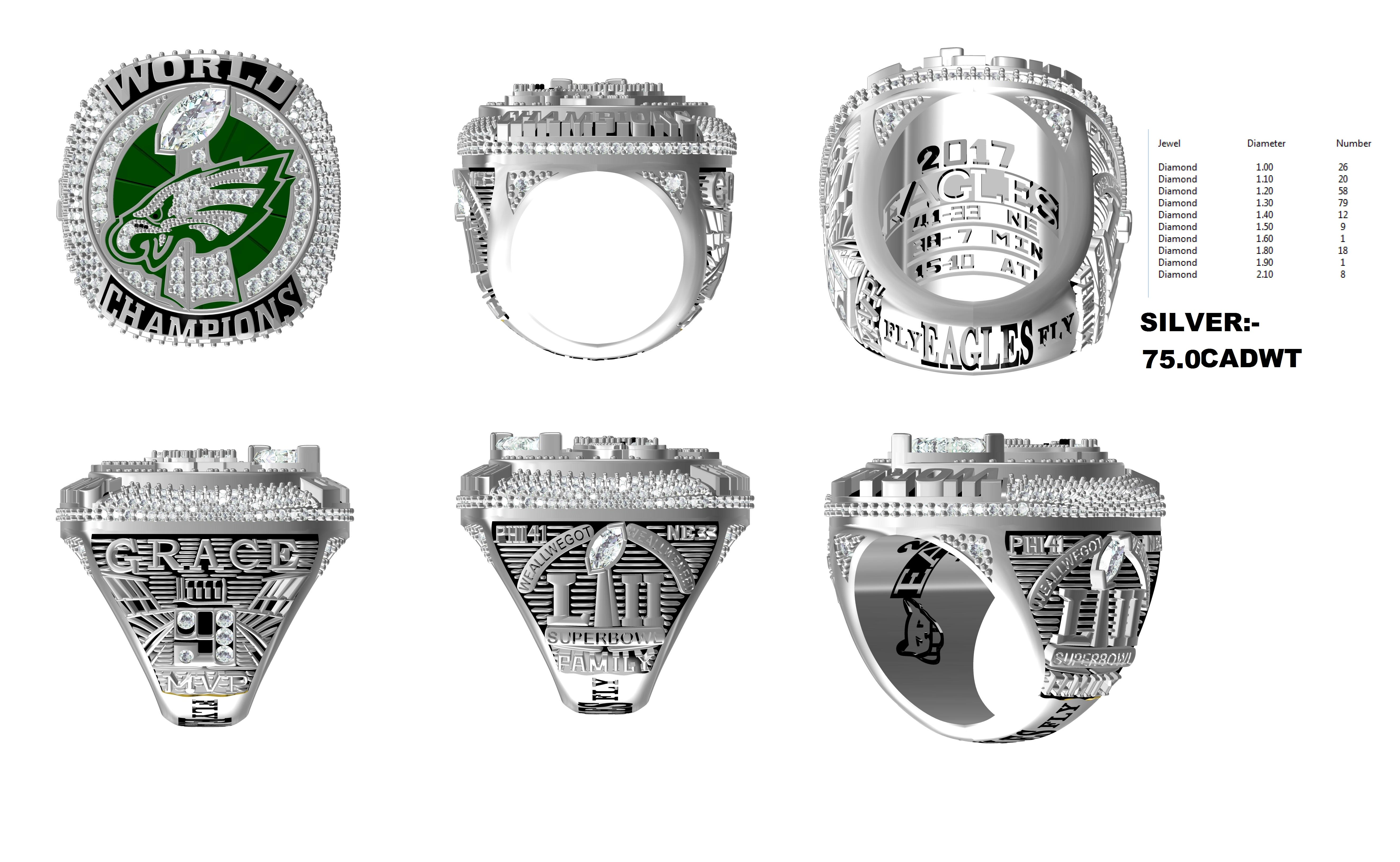 Championship Rings 3d Modeling By Glitter_design Fiverr