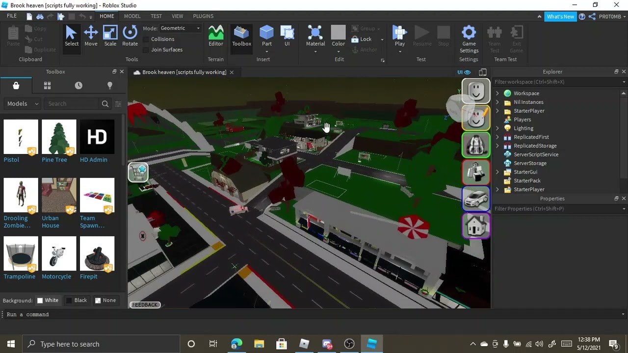 Roblox Studio (Free Maps, Scripts)