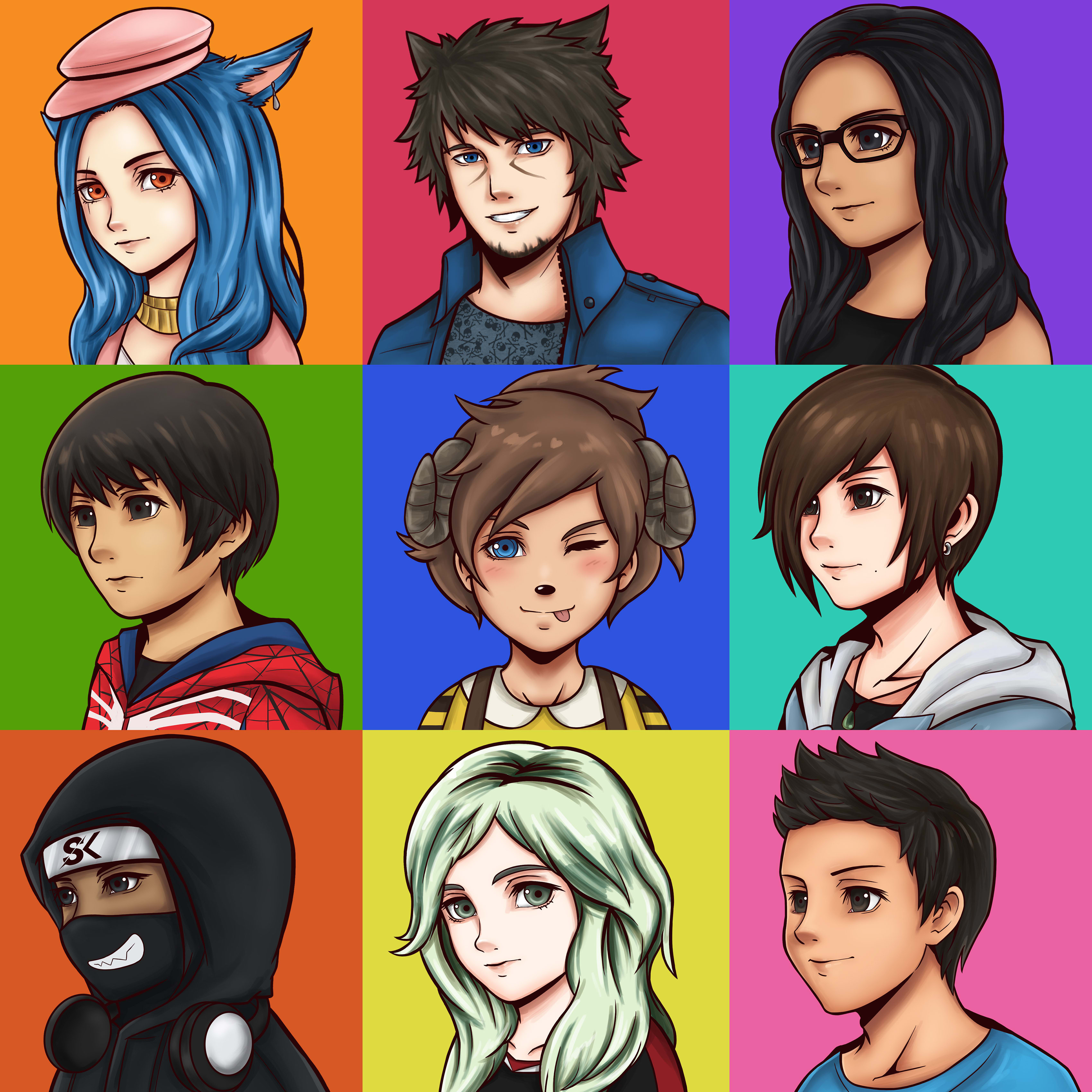 ArtStation - Kingdom Hearts Style Avatar Commissions (Update)