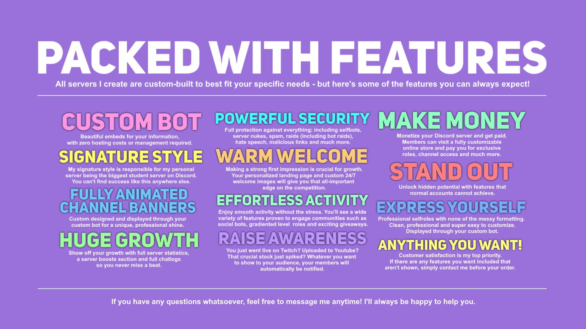 Build a formiddable nft, crypto or stocks discord server by Misanu | Fiverr
