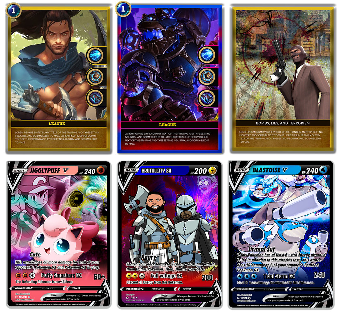 Unique nft crypto art card game card pokemon by Tawfikatasnim | Fiverr