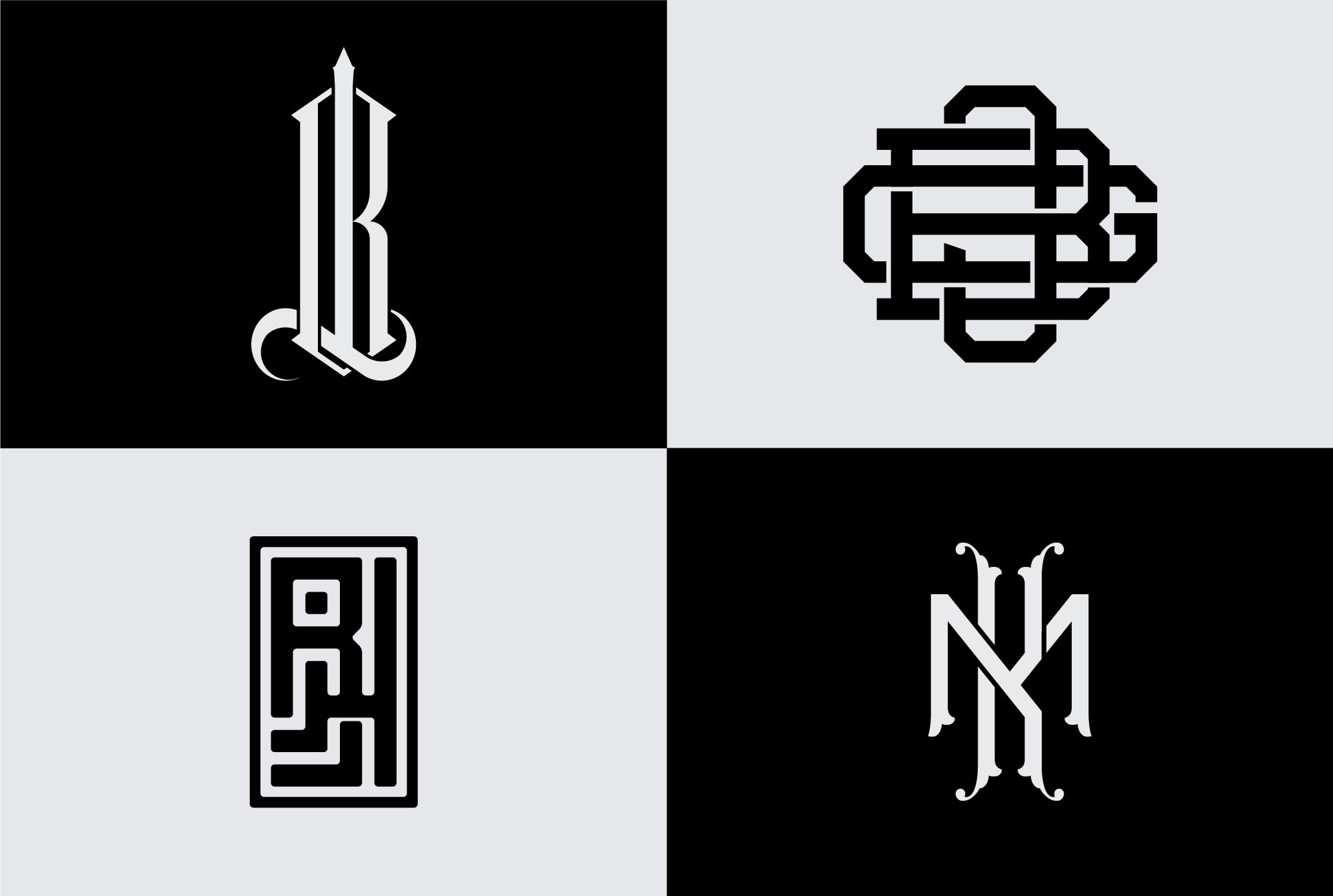 Thebeardesign: I will create an elegant monogram logo design for $50 on  fiverr.com