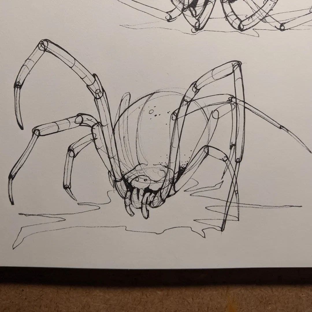 Dessiner un homme-araignée