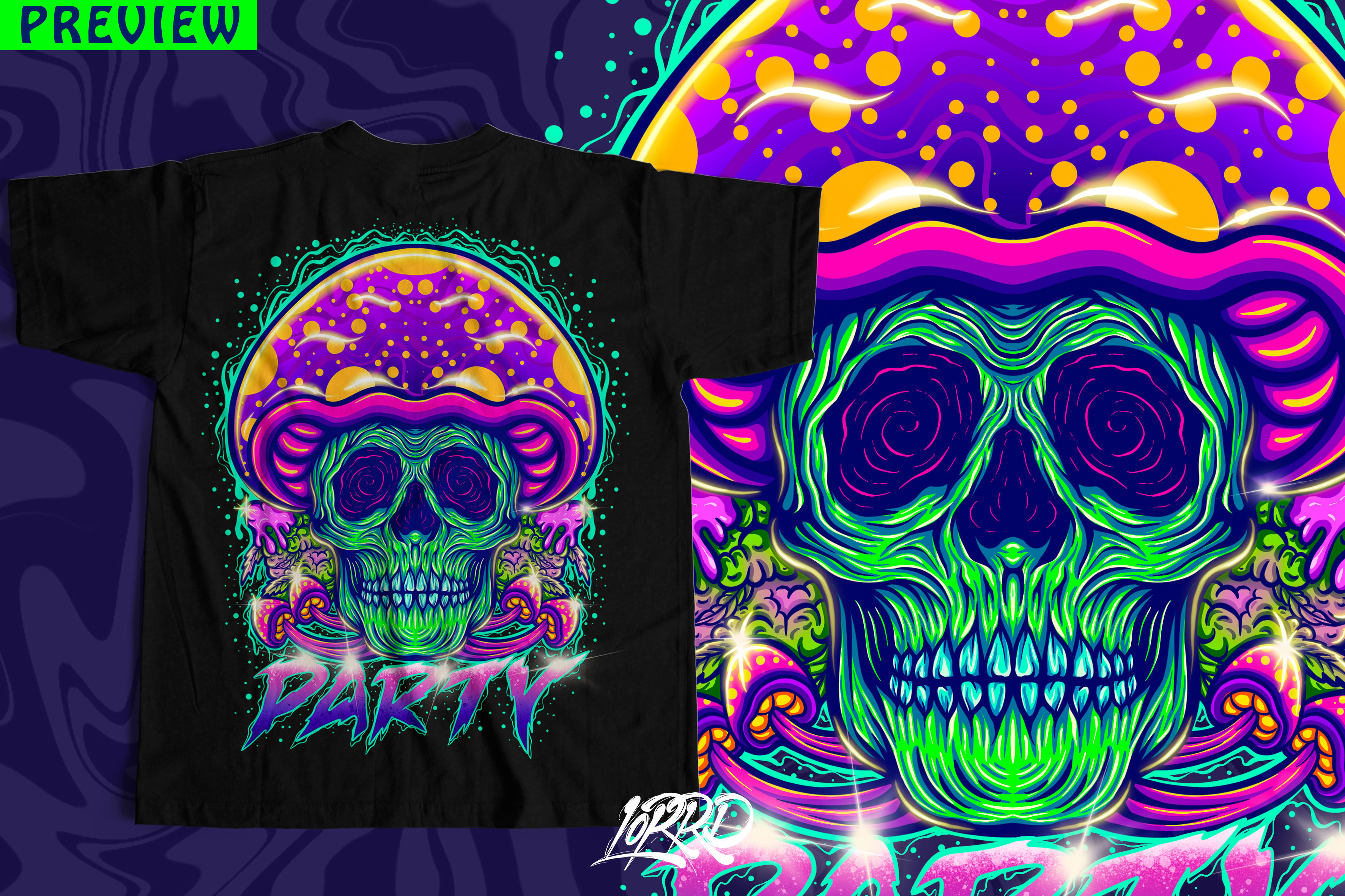 NOICE! T-Shirt with Trippy 3D Effects
