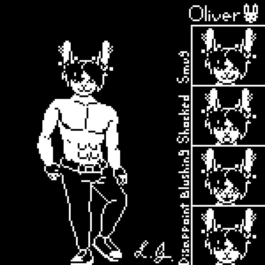 Make 2d undertale or sprite pixel art animation by Ladyziggy