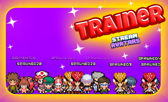 Streamer Twitch Stream Avatars Pokemon Do A Pokémon Trainer Avatar
