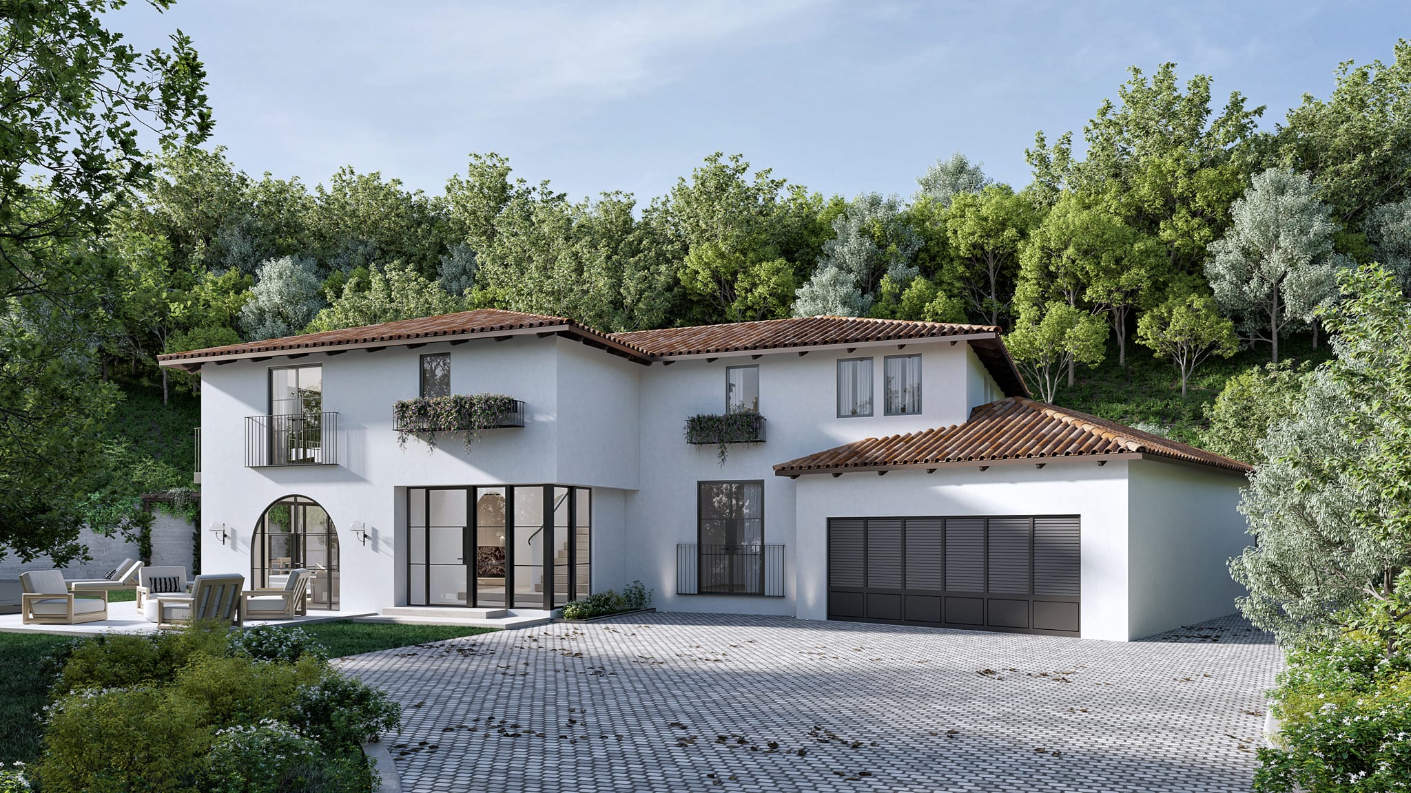 Hacer renderizado exterior 3d realista