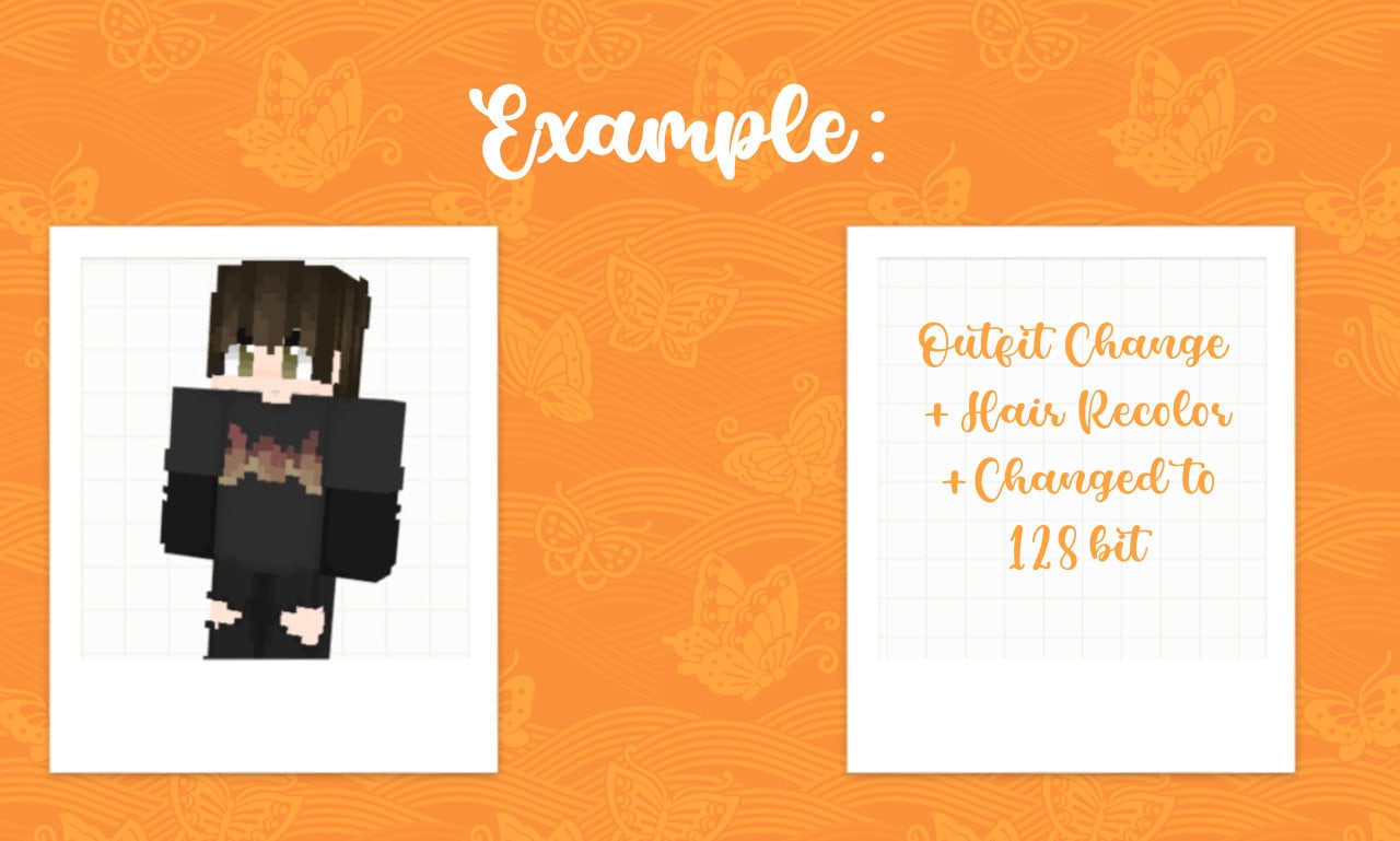 Create a custom minecraft skin for you by Artemiaedits Fiverr