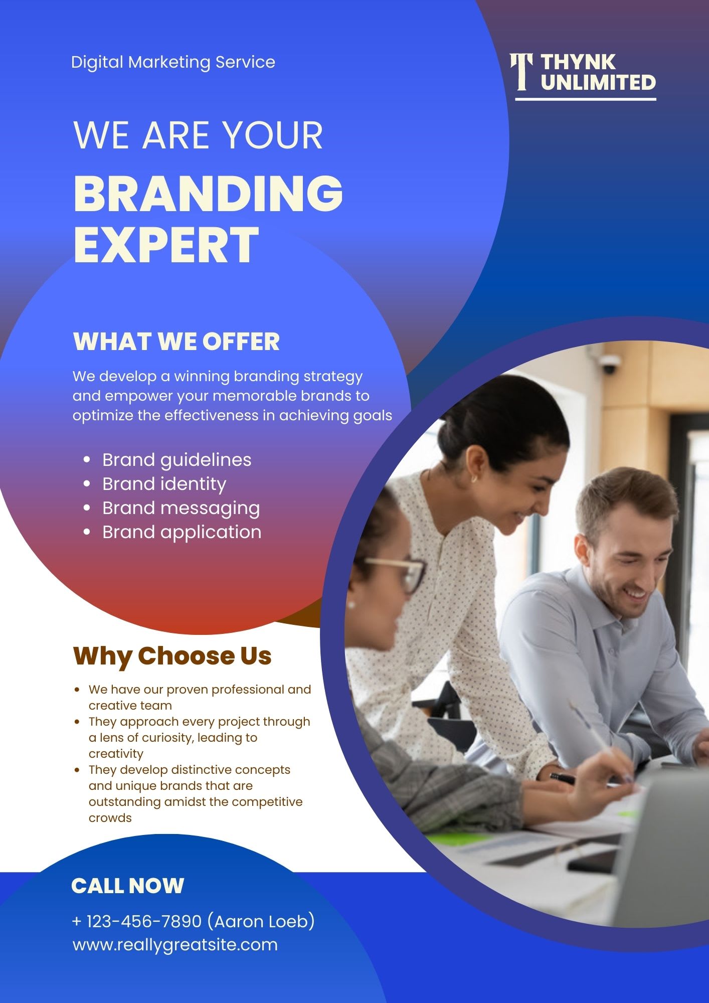 Creative professional flyer design in your business by Rikta8644