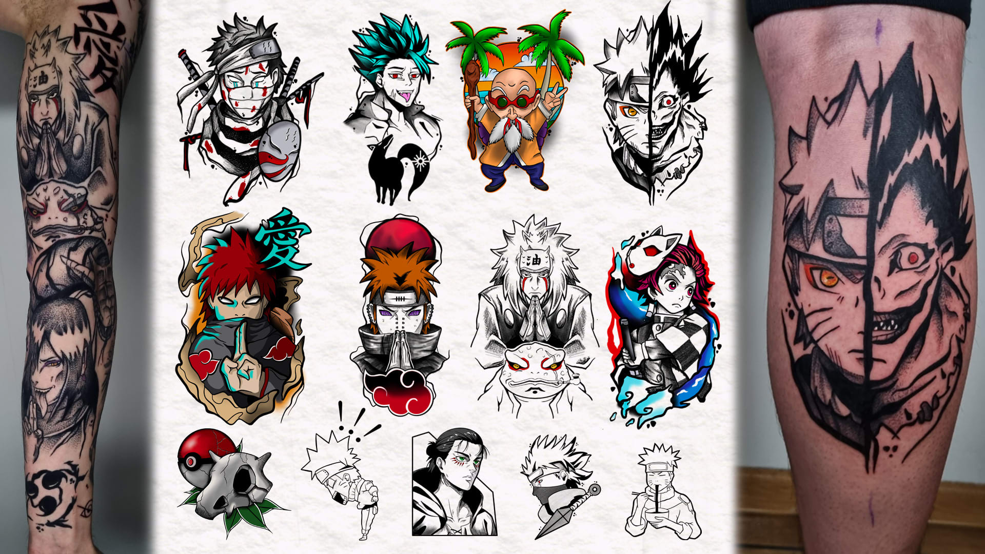 Akatsuki Logos, Fotos de manga, Tatuagens de anime, Designs de tatuagem