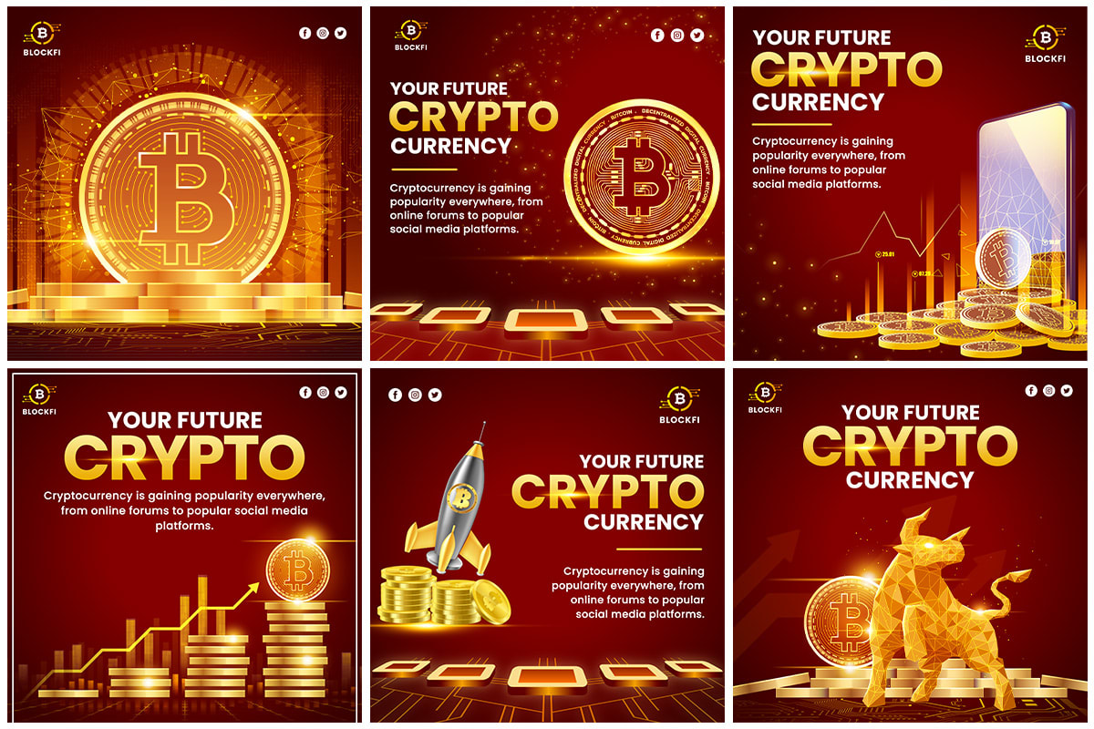 Design nft, crypto posts banners for social media by Zohaibmashkoor | Fiverr